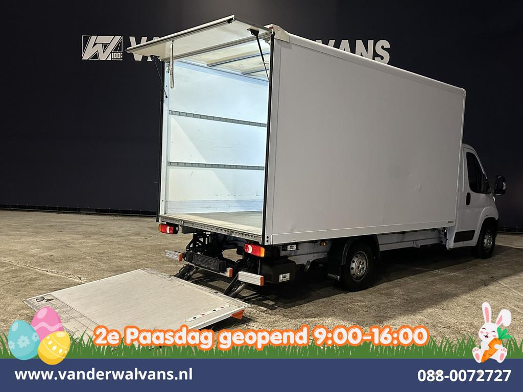 Peugeot Boxer 2.2 BlueHDi 141pk Bakwagen 436cm Lang Laadklep, Auto's, Bestelauto's, Voorwielaandrijving, Stof, Gebruikt, 4 cilinders