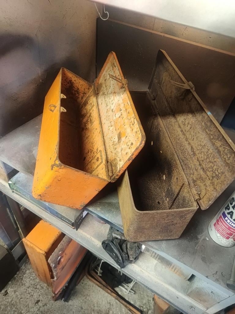 Fiat tractor gereedschapkisten, Ophalen of Verzenden, Gebruikt