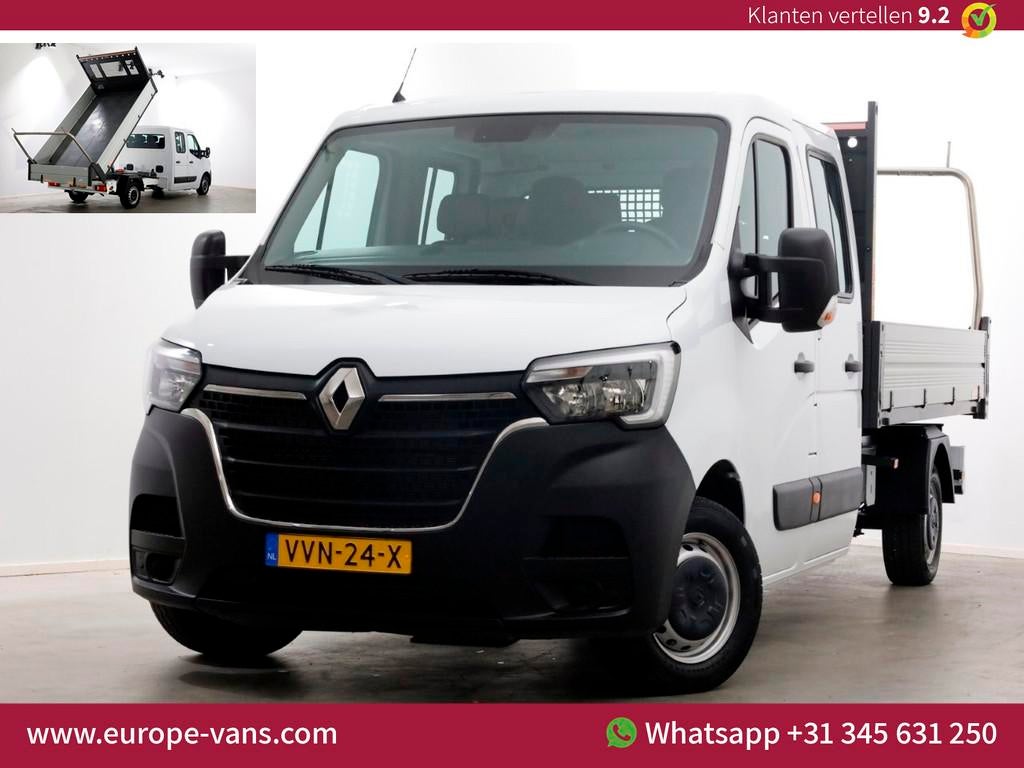 Renault Master T35 2.3 dCi 145pk L3 D.C. Kipper 05-2023, Auto's, Bestelauto's, Voorwielaandrijving, 145 pk, 2421 kg, Gebruikt