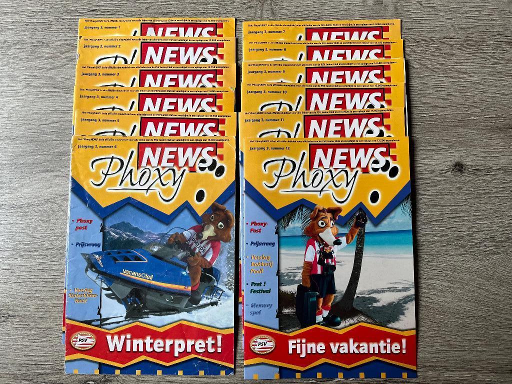 Jaargang 3 PSV Phoxy, Ophalen of Verzenden, Gebruikt, PSV, Boek of Tijdschrift