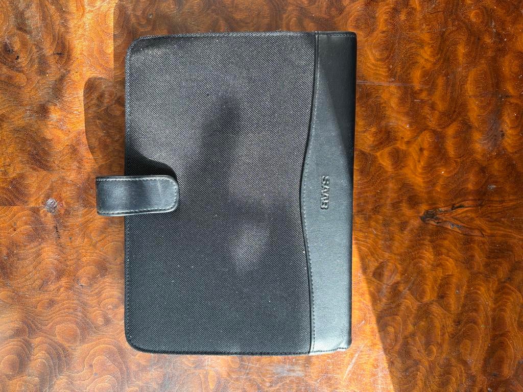 Saab Informatie Map - Zwart, Auto diversen, Handleidingen en Instructieboekjes, Ophalen of Verzenden