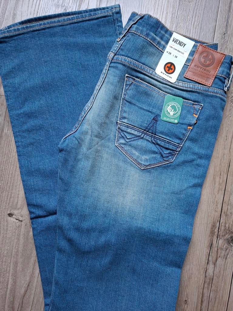 KUYICHI Wendy low bootcut jeans W29 L34, Kleding | Dames, Spijkerbroeken en Jeans, Blauw, KUYICHI, Nieuw, Ophalen of Verzenden
