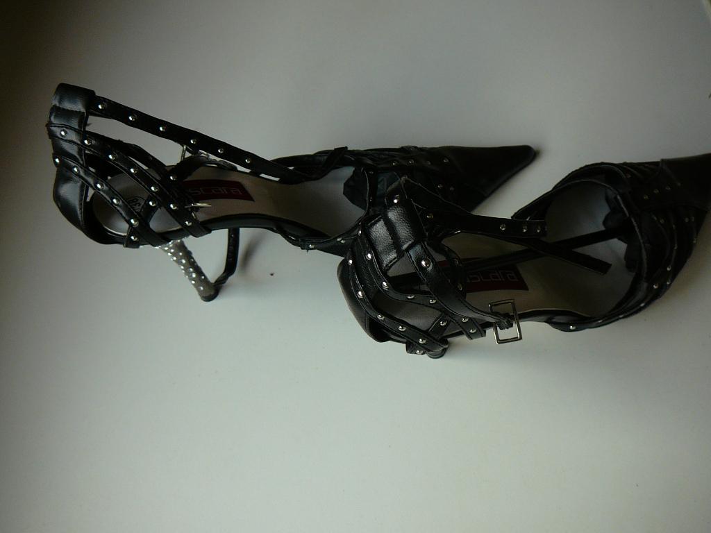 zwarte Mascara schoenen met mooie hoge hak, maat 38, Ophalen, Gedragen, Zwart