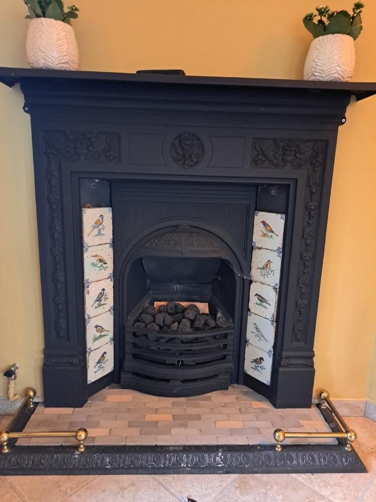 gas kachel, Huis en Inrichting, Kachels, Ophalen, Gebruikt, Gas, Inbouw