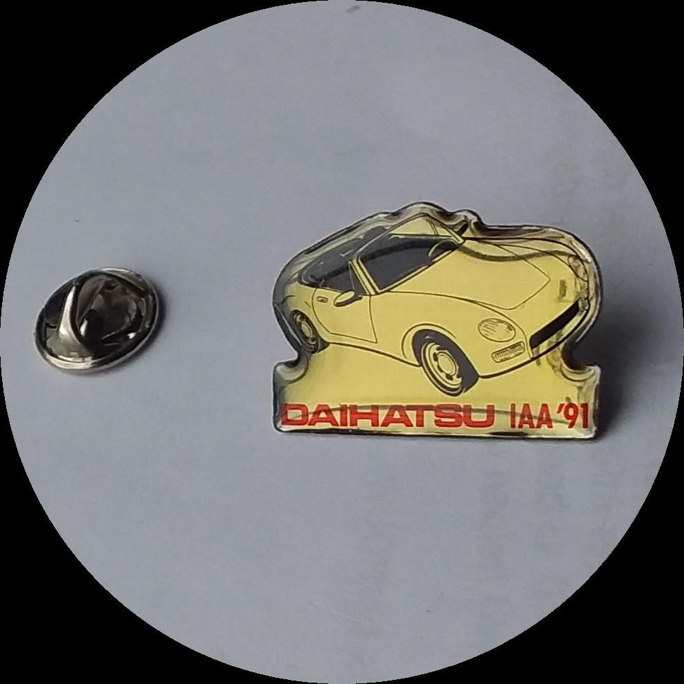 DAIHATSU IAA "91, Ophalen of Verzenden, Zo goed als nieuw, Transport, Speldje of Pin