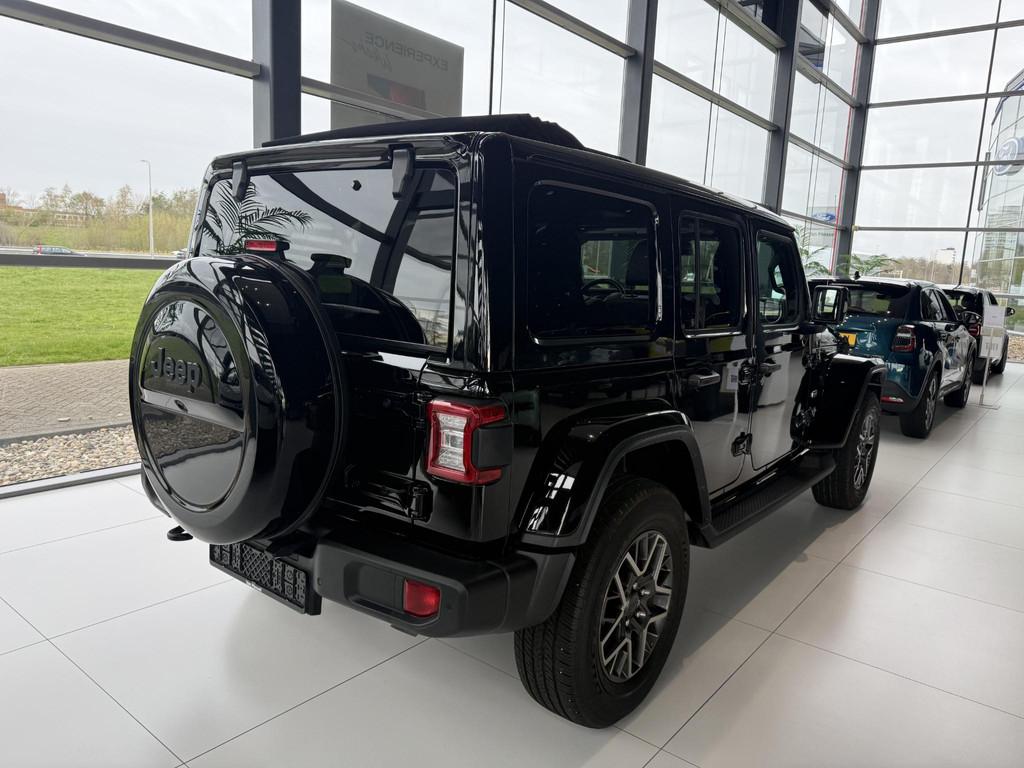 Jeep Wrangler Unlimited 4xe 380 80th Anniversary | Schuifdak, Automaat, 12 maanden, 4 cilinders, Bedrijf