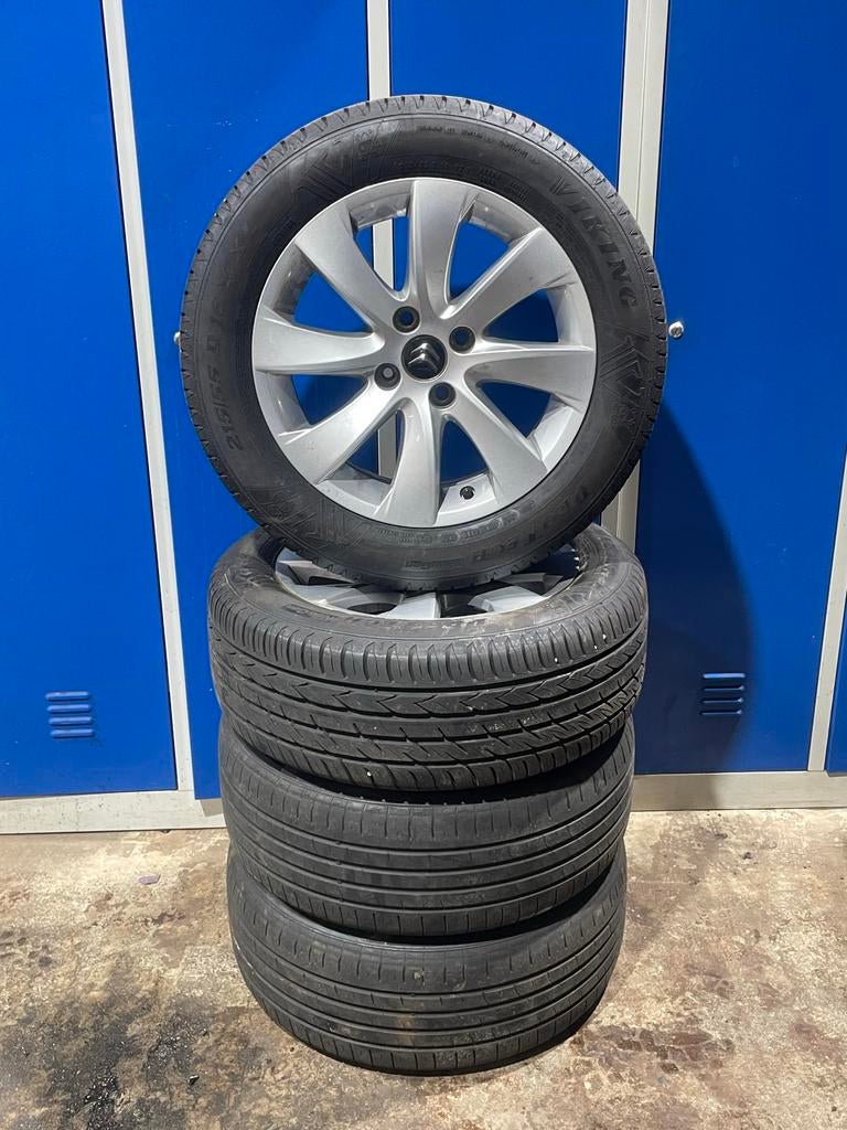 Nette set velgen met banden voor Citroën Berlingo 4x108, Auto-onderdelen, Banden en Velgen, Ophalen, 16 inch, Banden en Velgen