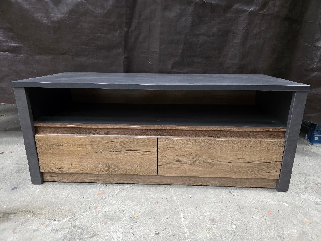 TV Meubel kastje, Ophalen, Overige materialen, 100 tot 150 cm, Zo goed als nieuw