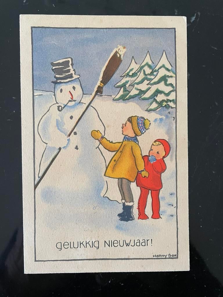 HENNY BOX - sneeuwpop, Ophalen of Verzenden, Gelopen