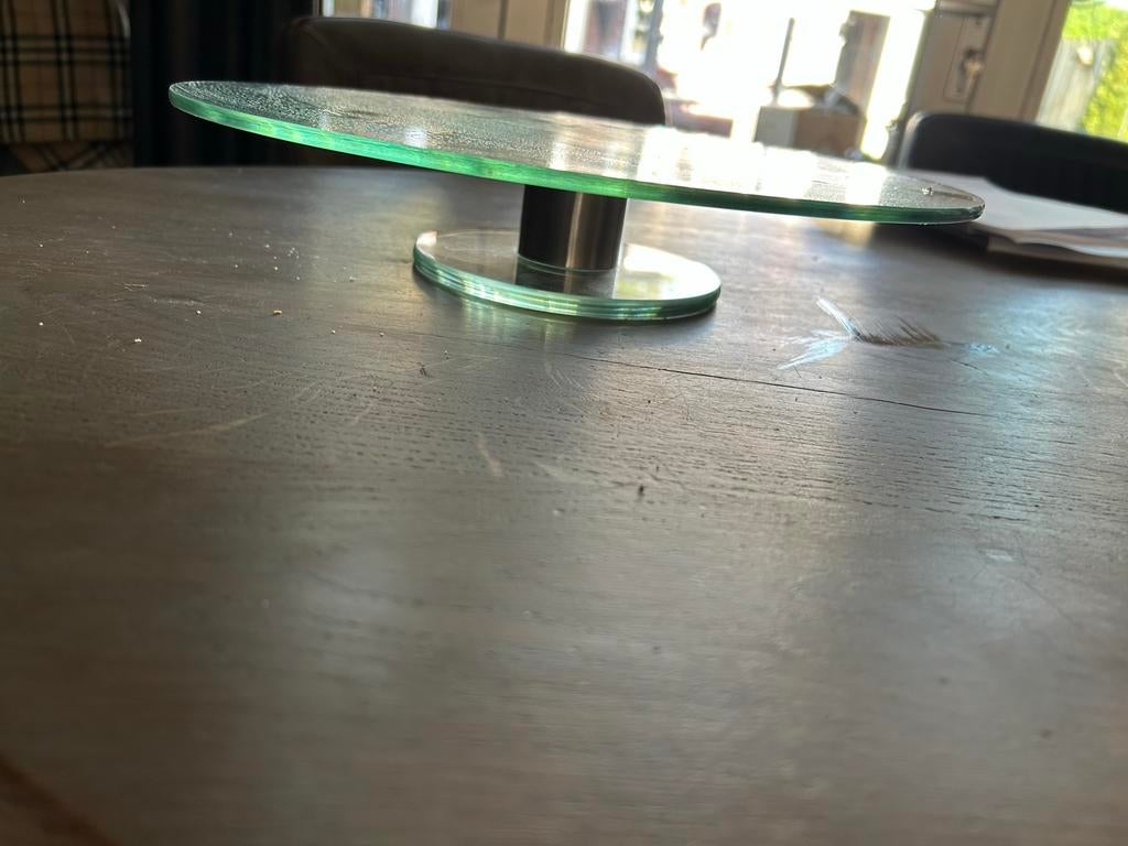 Leonardo Glazen Draaiplateau - Serveerplateau, Ophalen of Verzenden, Gebruikt