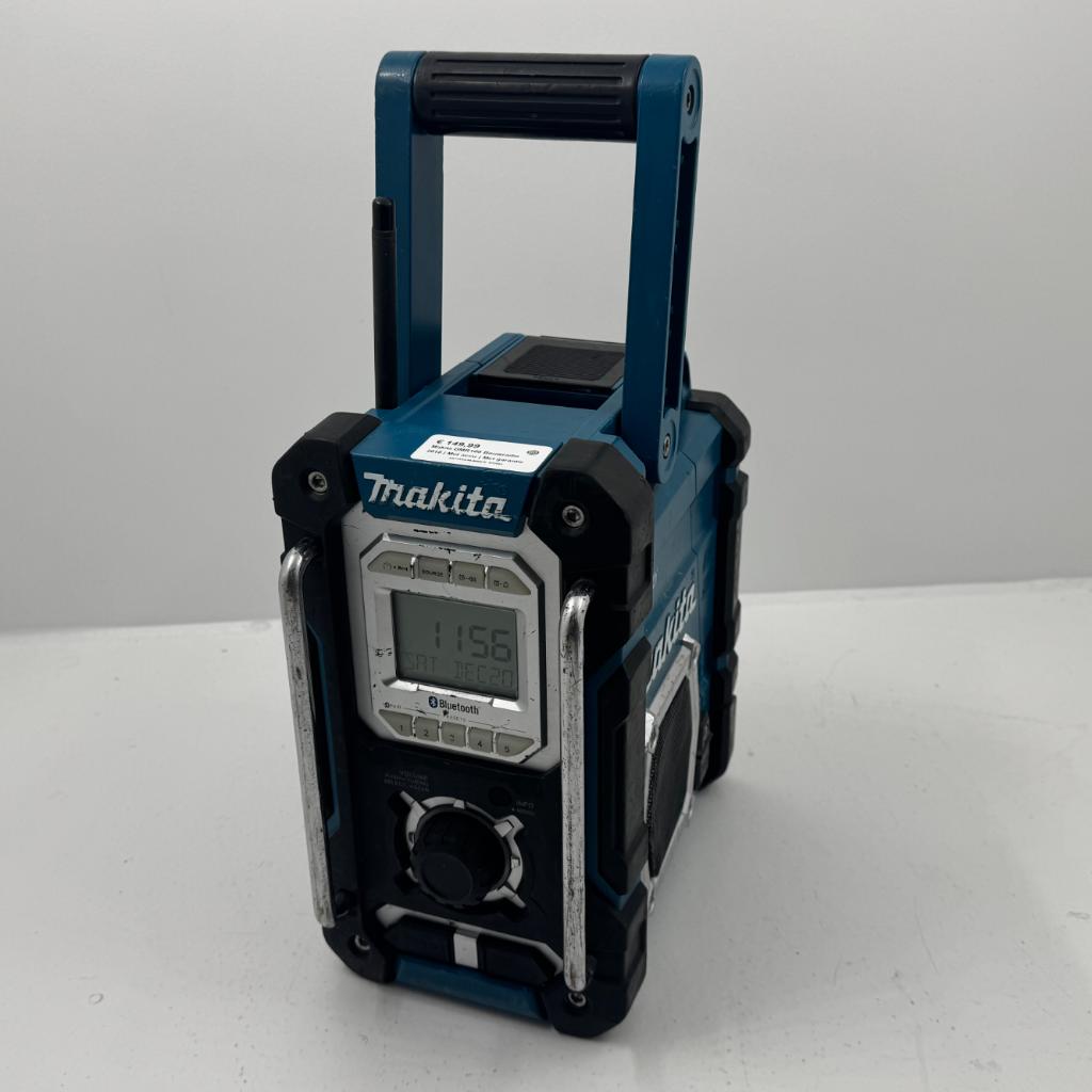 Makita DMR108 Bouwradio 2018 | Met accu | Met garantie, Gebruikt, Dordrecht@usedproducts.nl, Toulonselaan 72, Ophalen of Verzenden
