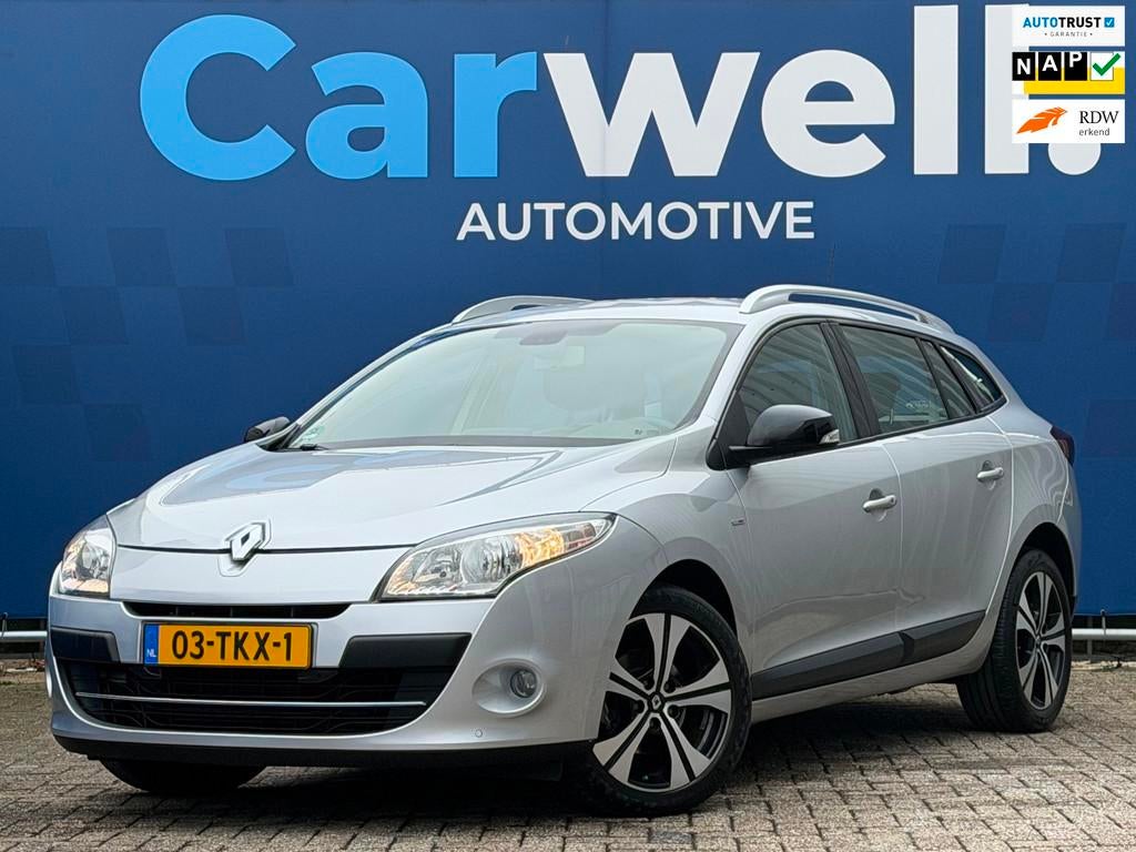 Renault Mégane Estate 1.4 TCe Bose |Navi|Climate|Cruise|Hal, Auto's, Renault, Voorwielaandrijving, Euro 5, Gebruikt, Zwart