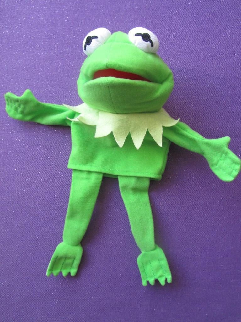 DISNEY THE MUPPETS Knuffel HANDPOP KERMIT DE KIKKER **Nieuw*, Ophalen of Verzenden, Nieuw, Overige typen