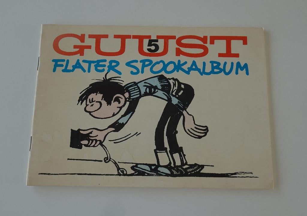 Guust Flater Spookalbum 5 - Pocket Stripboek 1982, Eén stripboek, Ophalen, Zo goed als nieuw