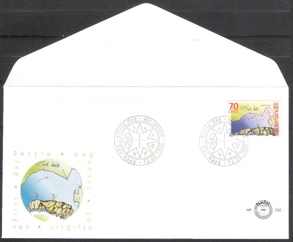 E292 - Abel Tasman, Verzenden, Onbeschreven, Nederland