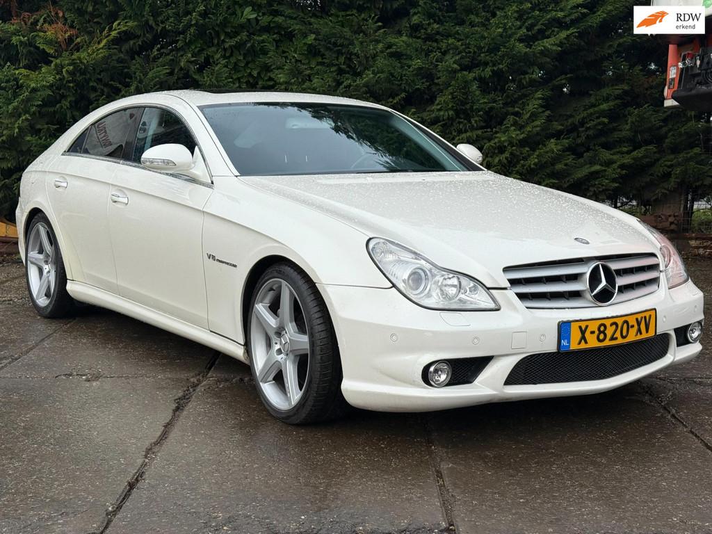 Mercedes-Benz CLS-klasse 55 AMG V8 Kompressor 476PK Full opt, Auto's, Automaat, Achterwielaandrijving, Gebruikt, 1820 kg