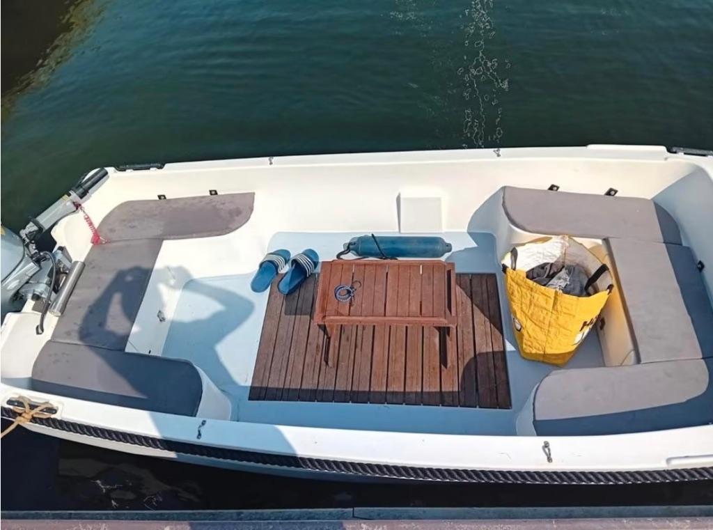Koopje: Antaris 400 sloep incl kussenset zonder motor, Watersport en Boten, Sloepen, Ophalen, Gebruikt, Tot 10 pk, Diesel