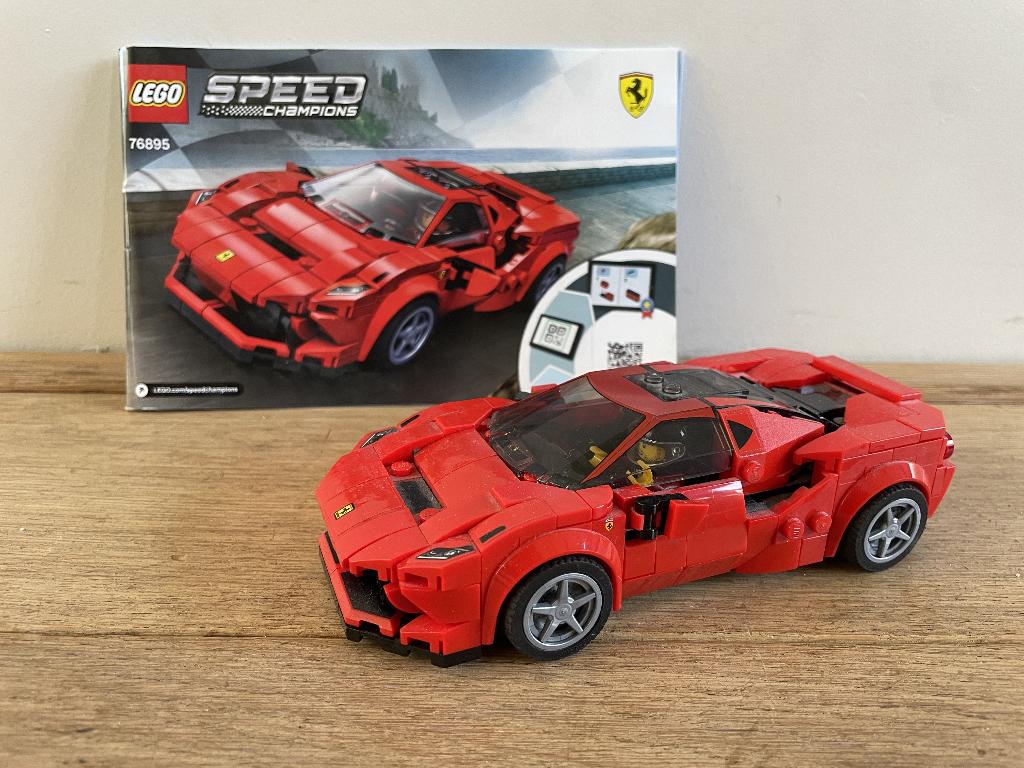 Lego SPEED Champions Ferrari F8 Tributo 76895, Lego, Zo goed als nieuw, Complete set, Speed Champions