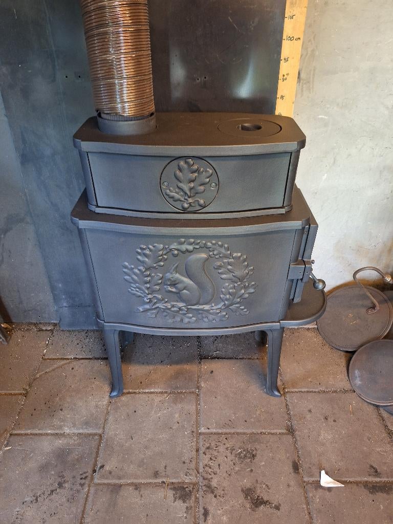 Supermooie Morso houtkachel allesbrander, Ophalen, Gebruikt, Houtkachel, Vrijstaand