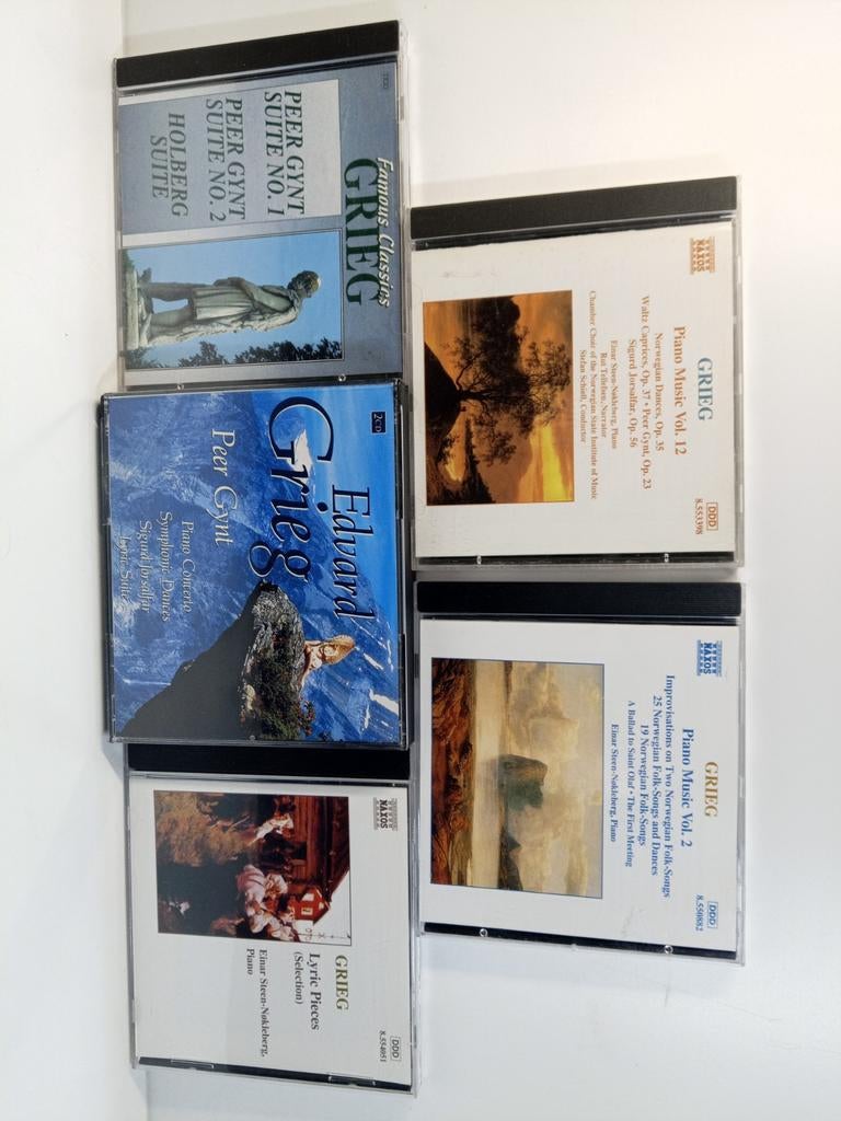 Grieg CD Collectie: Peer Gynt, Gebruikt, Boxset, Ophalen of Verzenden, Romantiek