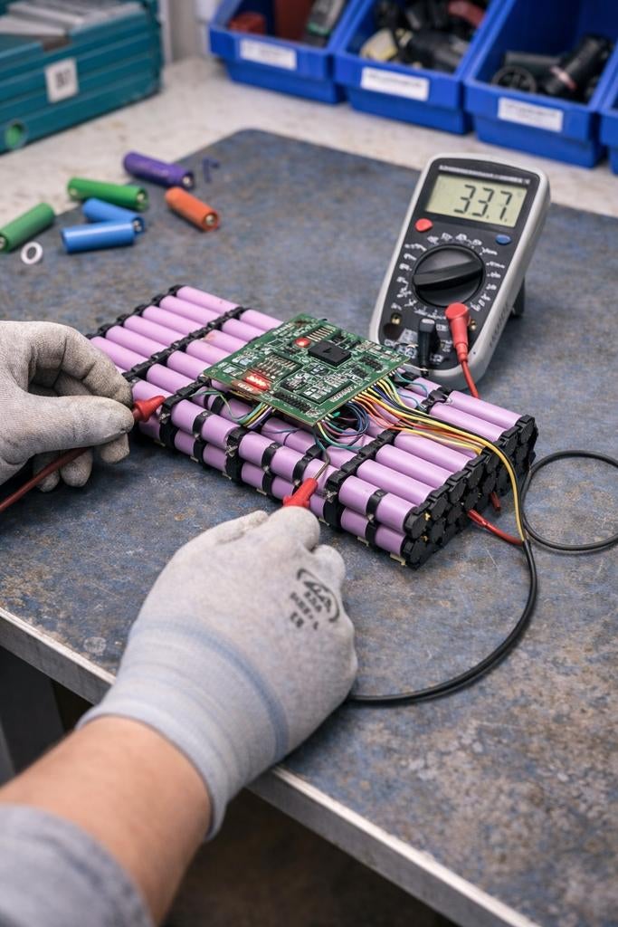 Fietsaccu Reparatie an Accu Service Lion 18650, Ophalen of Verzenden, Nieuw