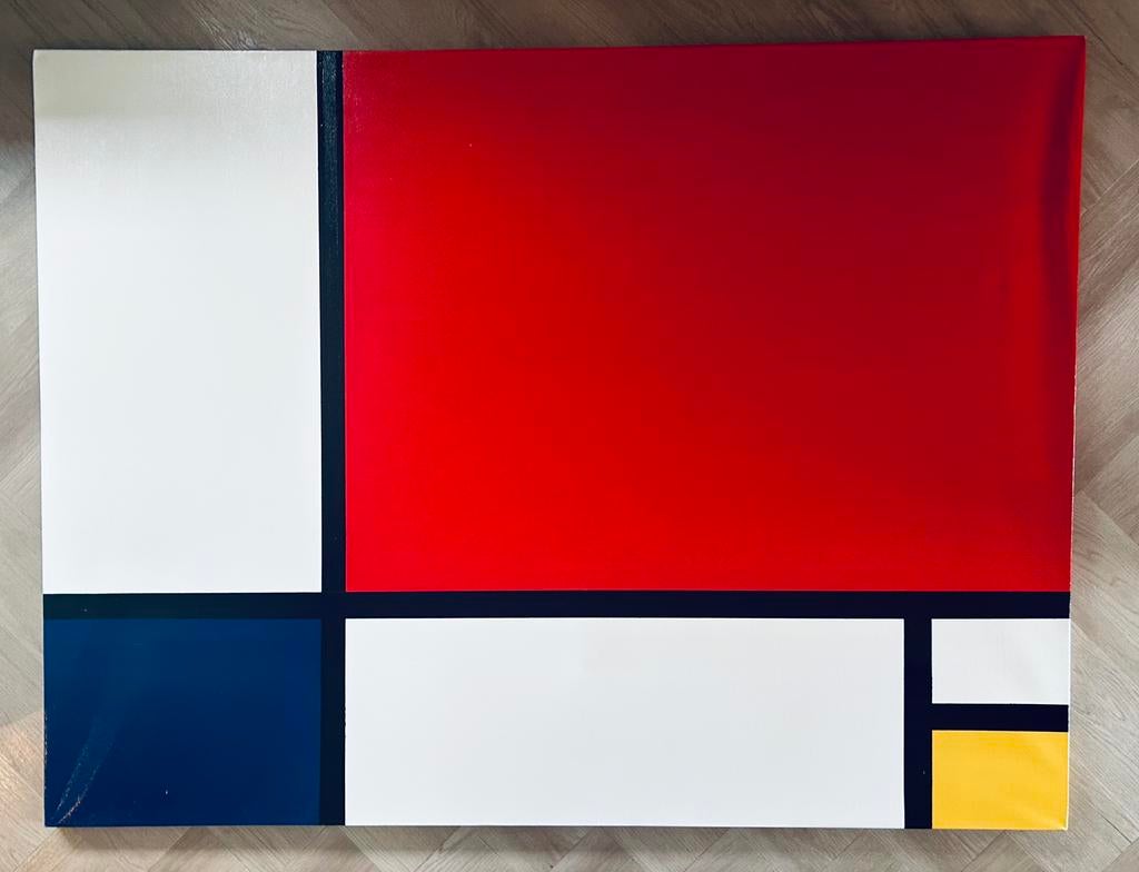Mondriaan - Compositie no. II replica, Ophalen of Verzenden