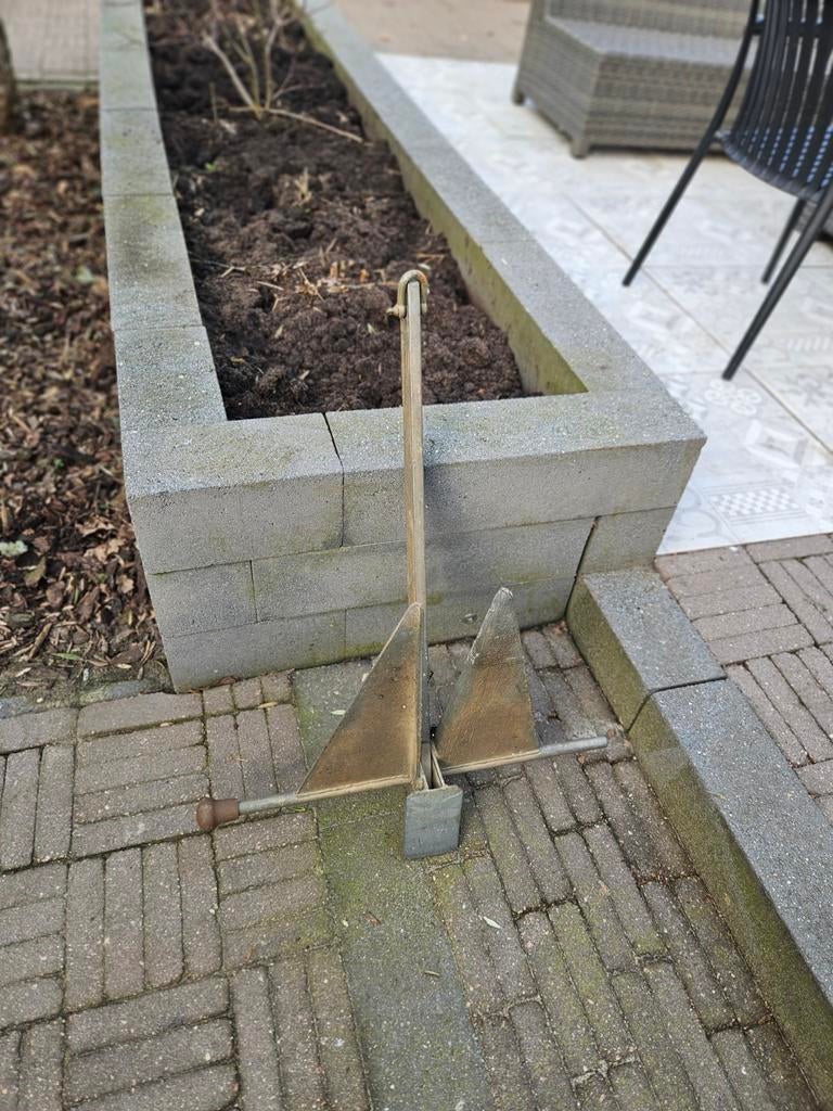 Anker voor motorjachten 10 kg Zilverkleurig, Ophalen of Verzenden, Gebruikt, Overige typen