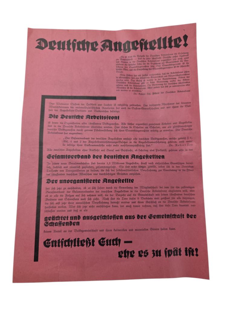 duitse ww2  document in top staat, Verzamelen, Ophalen of Verzenden, Duitsland