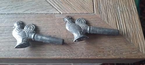 antieke blikken fluitjes Haan, Antiek en Kunst, Ophalen of Verzenden