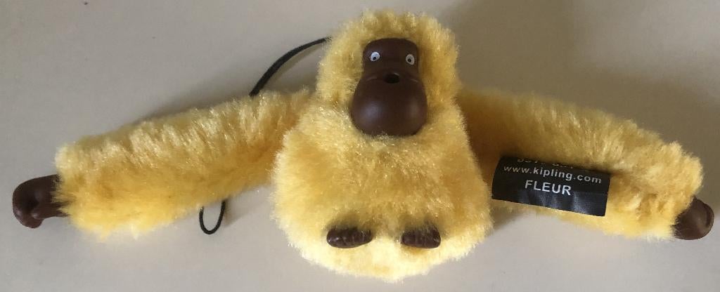 KIPLING - KIPLING AAPJE FLEUR - SLEUTELHANGER, Ophalen of Verzenden, Nieuw