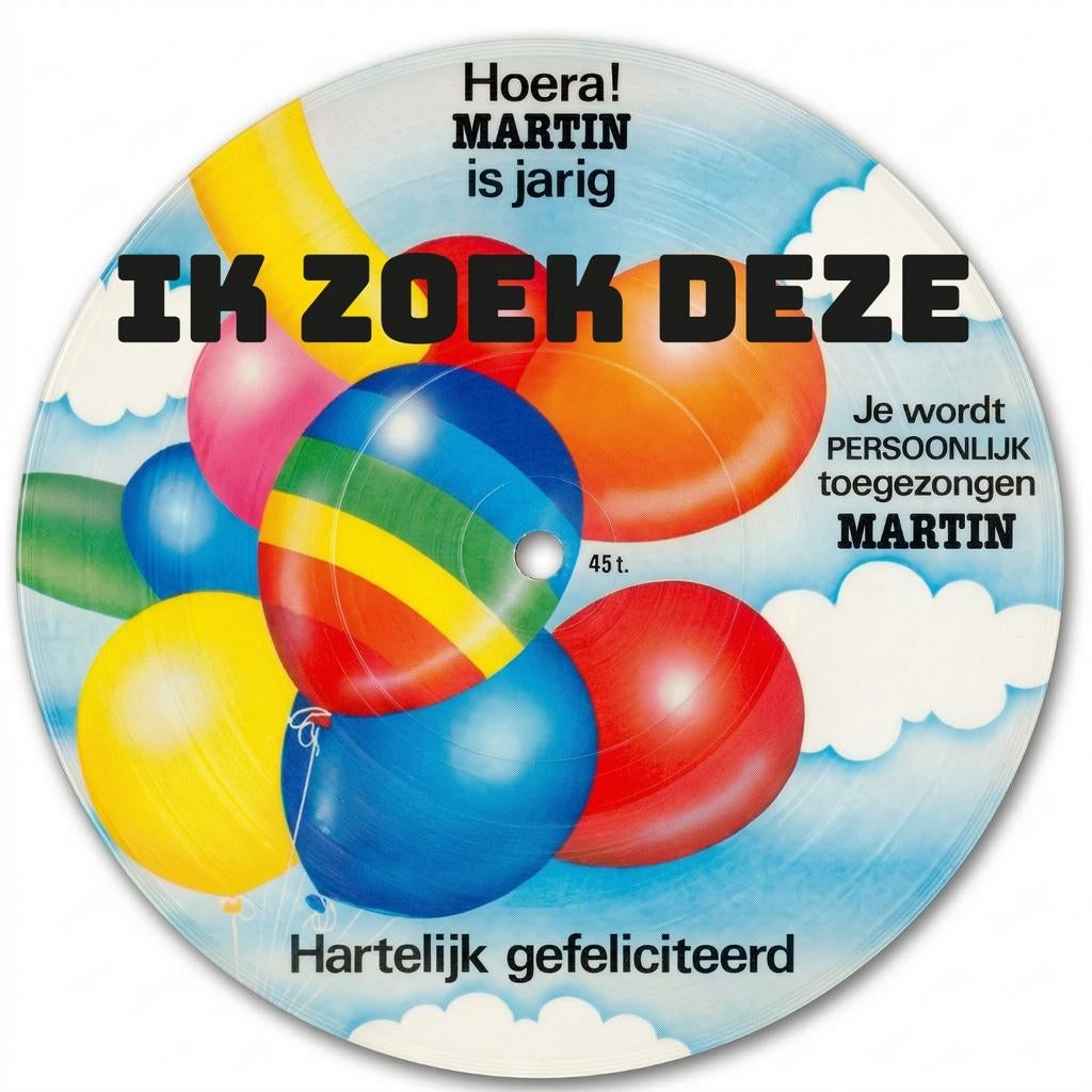 Gezocht: de Martin variant, Cd's en Dvd's, Vinyl Singles, Ophalen of Verzenden, Zo goed als nieuw, Nederlandstalig
