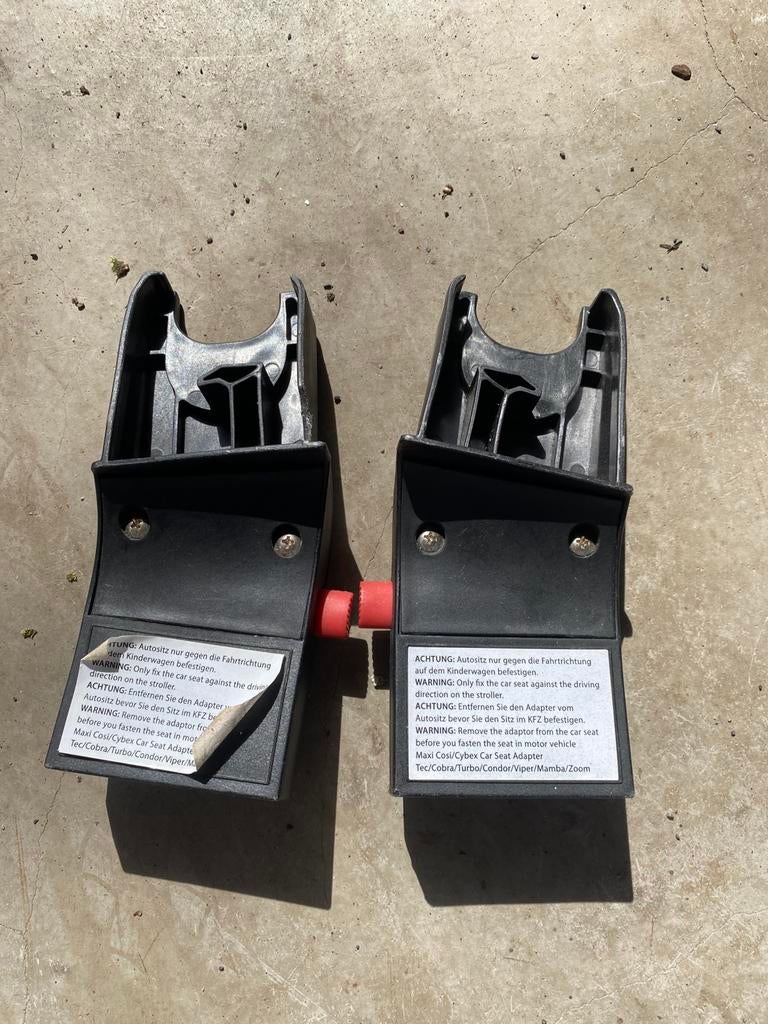 Kinderwagen adapters Maxi-Cosi / Cybex (L + R set), Ophalen, Gebruikt, Overige merken