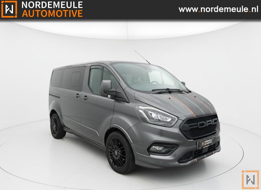 Ford TRANSIT CUSTOM 320 2.0 TDCI L1H1 Sport DC, Navi, Camera, 15 km/l, 4 cilinders, Zwart, Diesel