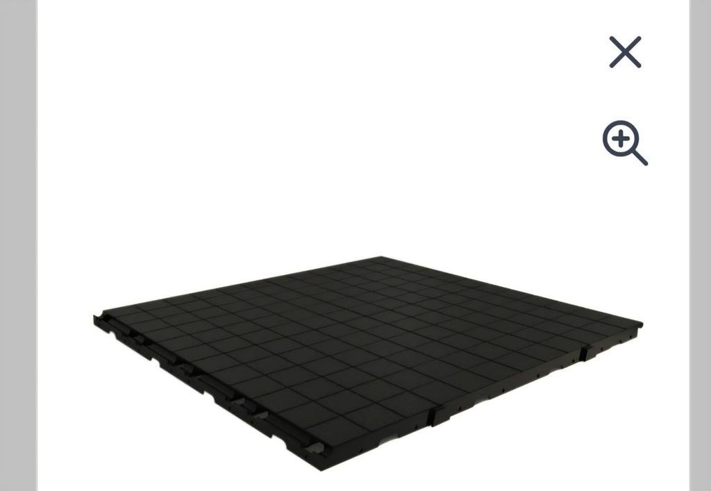 93 stuks gebruikte Isabella voortent tegels 50cm bij 50 cm, Ophalen