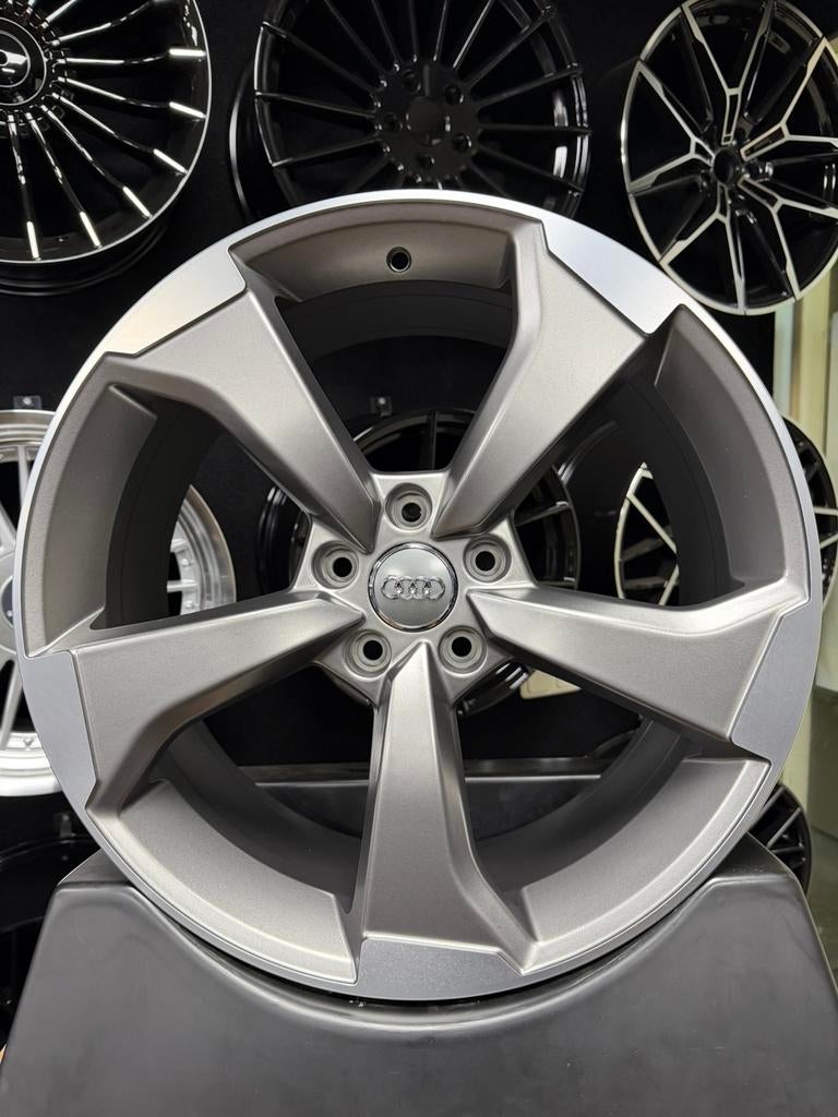 18 inch velgen voor Audi RS ROTOR look 5x112 A3 A4 A6 Q2 VW, 18 inch, Velg(en), Nieuw, Ophalen of Verzenden