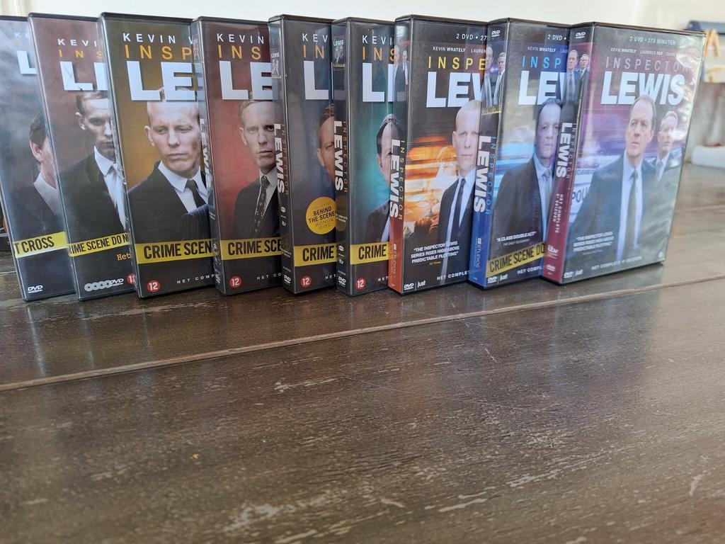 Inspector Lewis DVD Boxset - Complete Serie, Verzenden, Boxset, Drama, Zo goed als nieuw