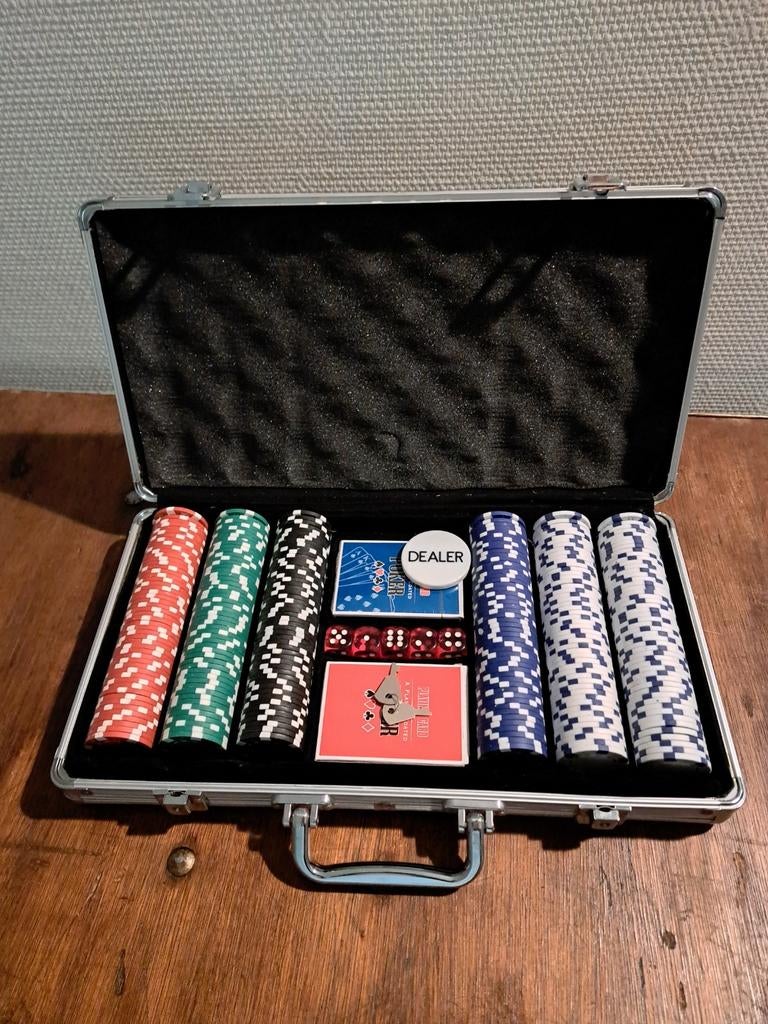 Pokerset, Ophalen