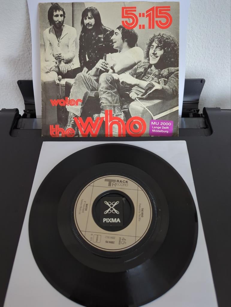 The Who - 5:15 vinyl single, Gebruikt, 7 inch, Single, Ophalen of Verzenden