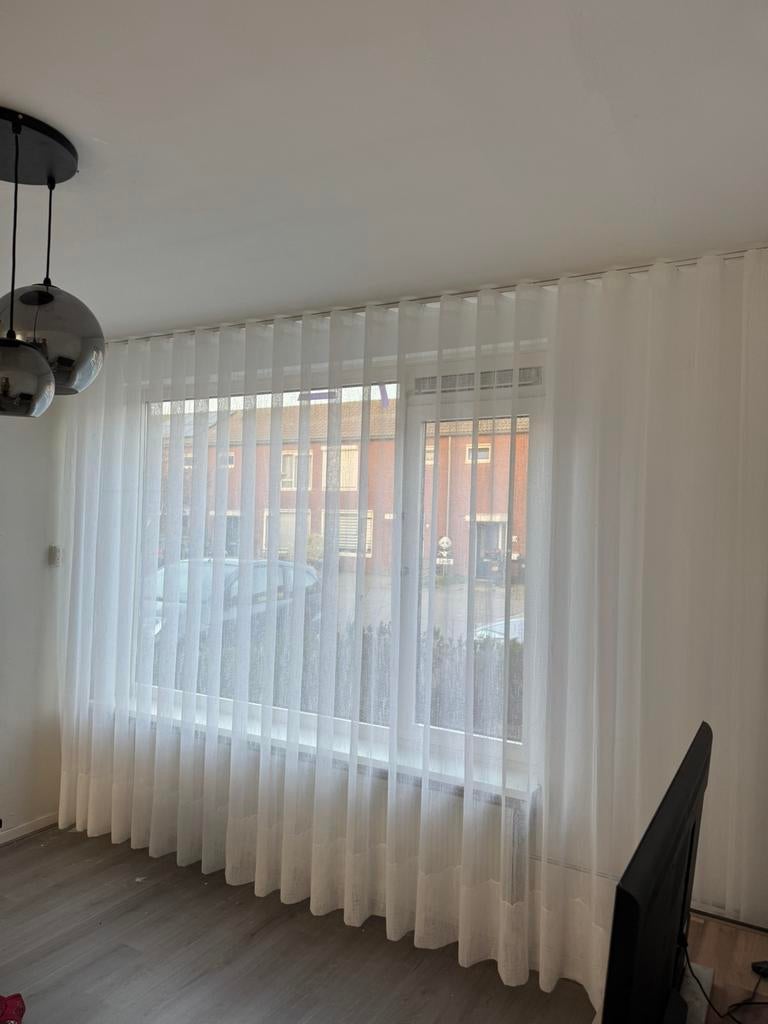 nieuw wave gordijnen 2 stuks, Huis en Inrichting, Stoffering | Gordijnen en Lamellen, Ophalen of Verzenden, Zo goed als nieuw