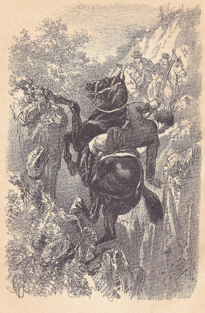 Hoffmann, Frans - Kasteel Morenci ( 1892), Antiek en Kunst, Ophalen of Verzenden