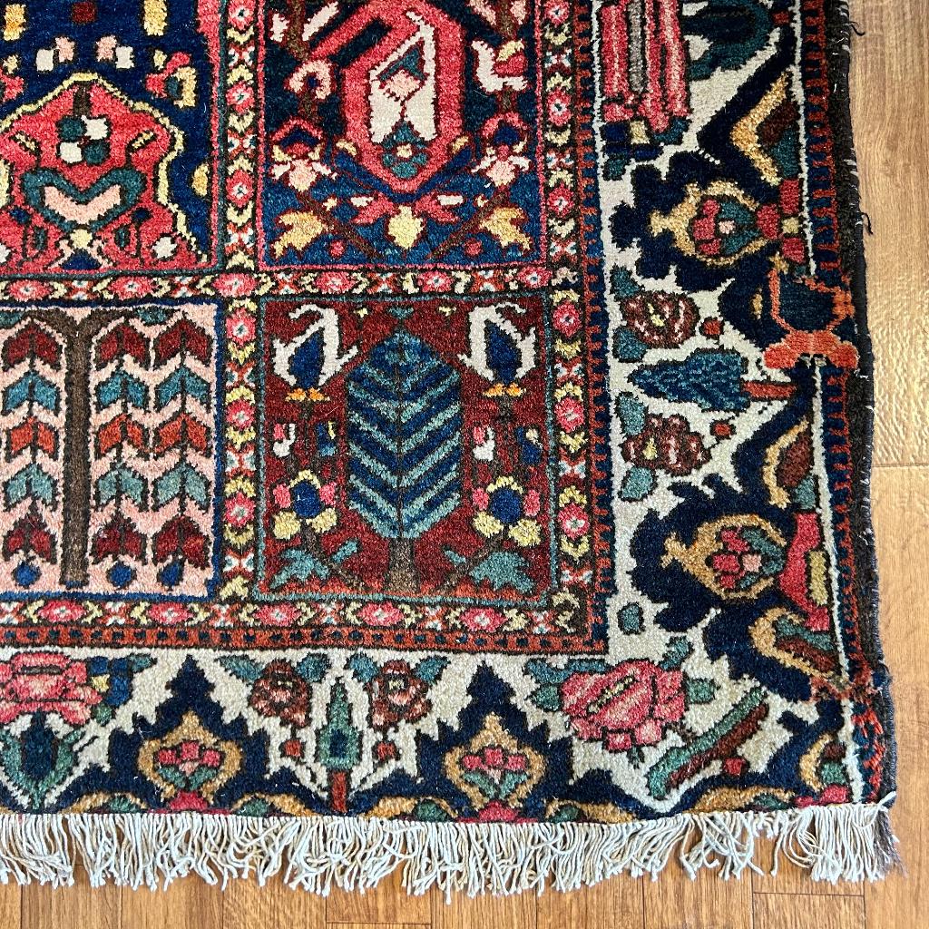 Trendy origineel Perzisch tapijt – 218 x 147 cm – Vloerkleed, TTM Wonen, Meubels – (Perzische) Tapijten en Woonaccessoires, 100 tot 150 cm