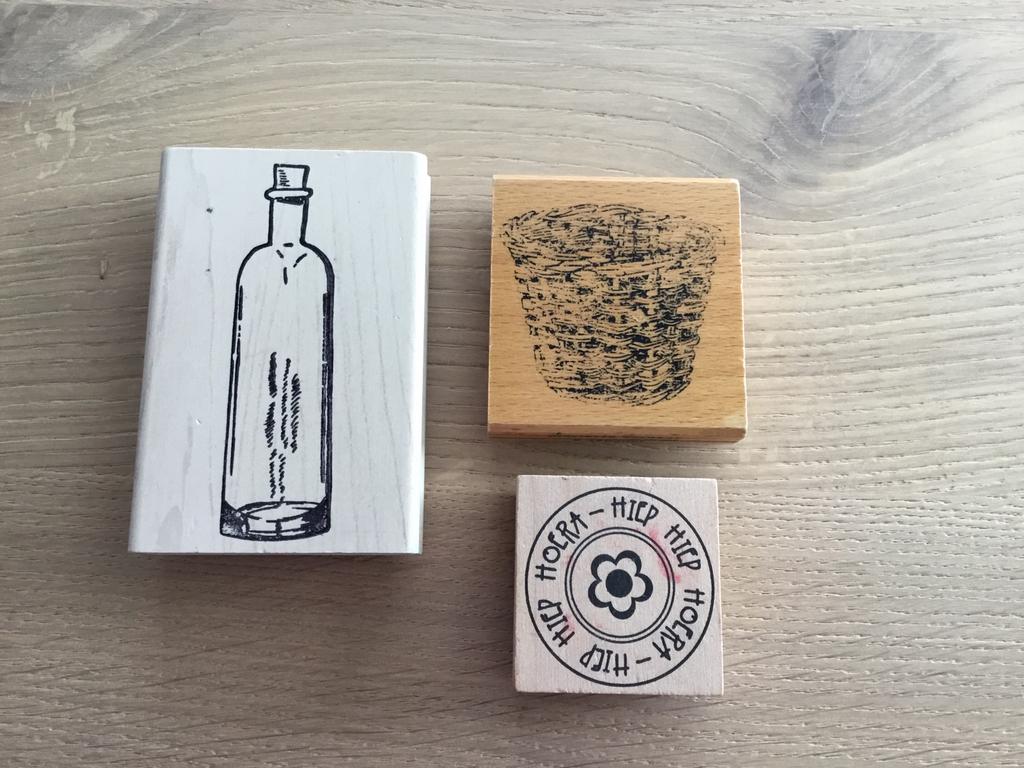 Houten stempels, Ophalen of Verzenden, Zo goed als nieuw, Houten stempel