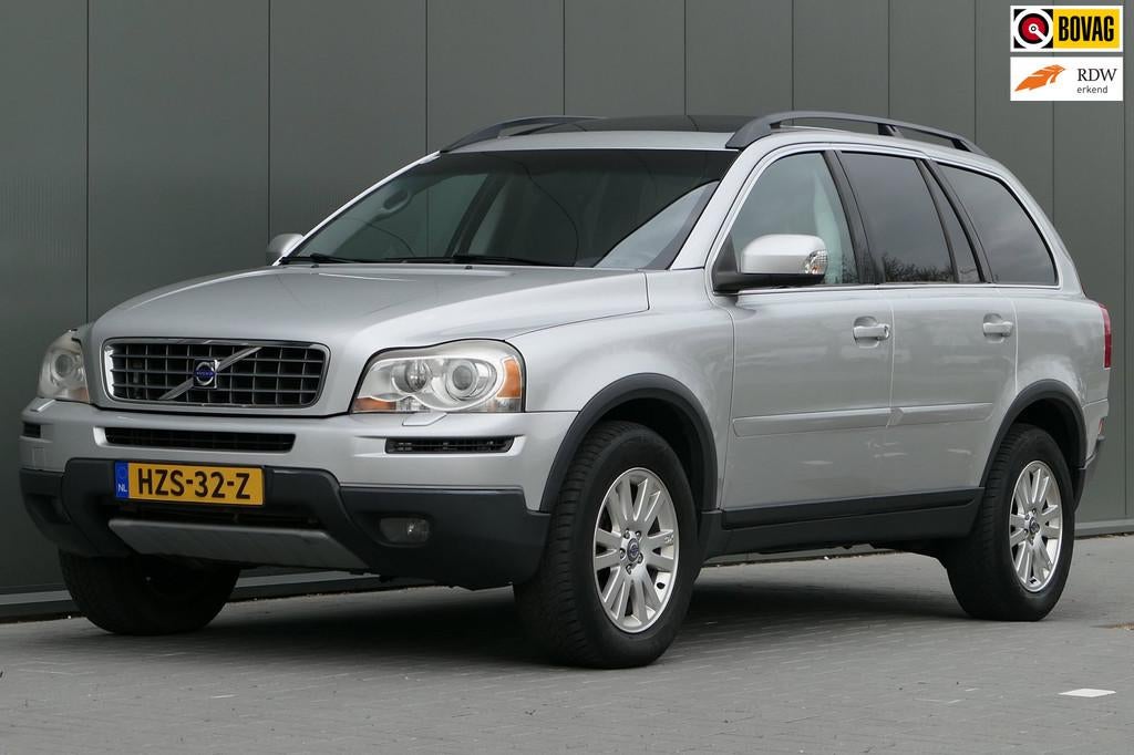Volvo XC90 3.2 Kinetic LPG-G3 Youngtimer 7-persoons Schuifda, 238 pk, Gebruikt, Zwart, 7 stoelen