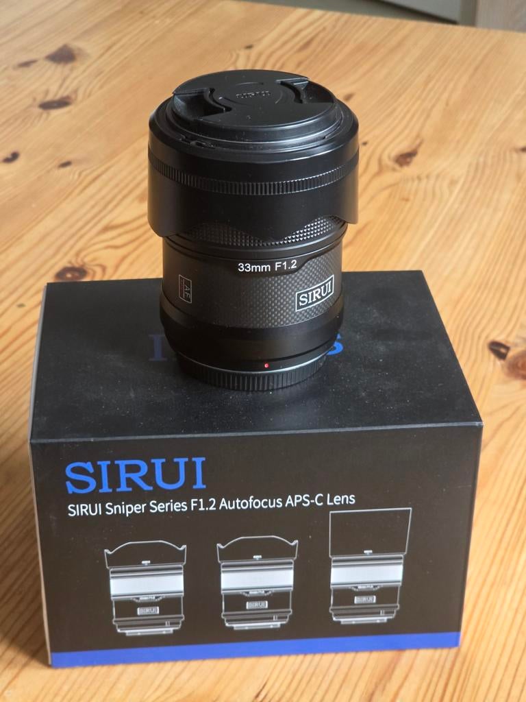 Sirui 33mm F1.2 Sniper APS-C Autofocus Lens voor Nikon Z, Ophalen of Verzenden, Zo goed als nieuw, Standaardlens