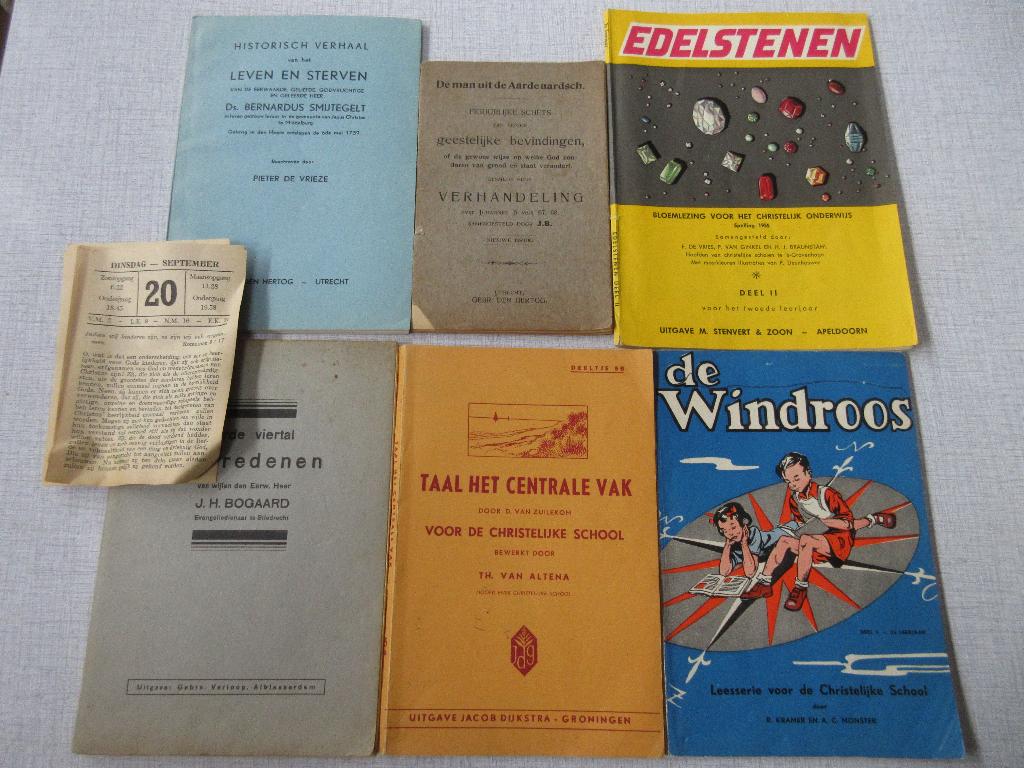 Oude christelijke schoolboeken, Ophalen of Verzenden, Gelezen, Overige niveaus