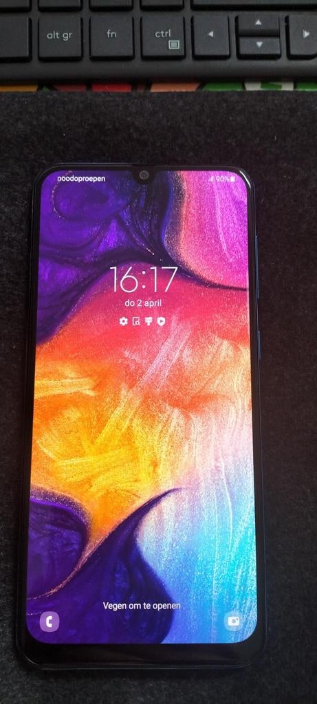 Samsung Galaxy A50 - Blauw - Zo goed als nieuw, Blauw, Touchscreen, Ophalen of Verzenden, Zo goed als nieuw