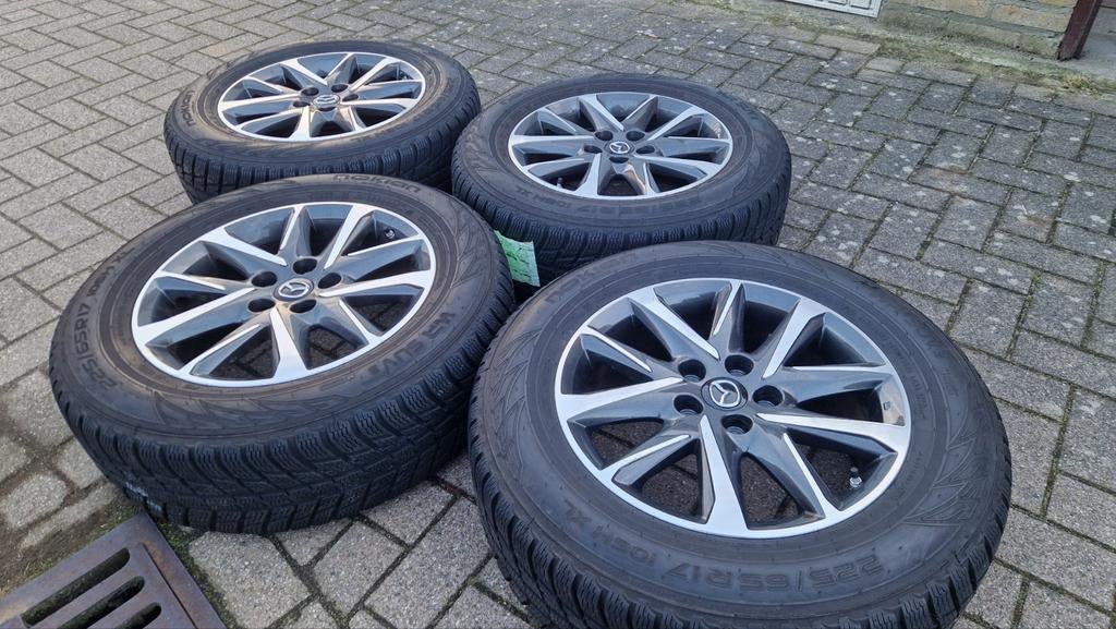 Mazda CX5 CX 5 Velgen 17 INCH Schadevrij Alu, Ophalen, Gebruikt, Banden en Velgen, 17 inch