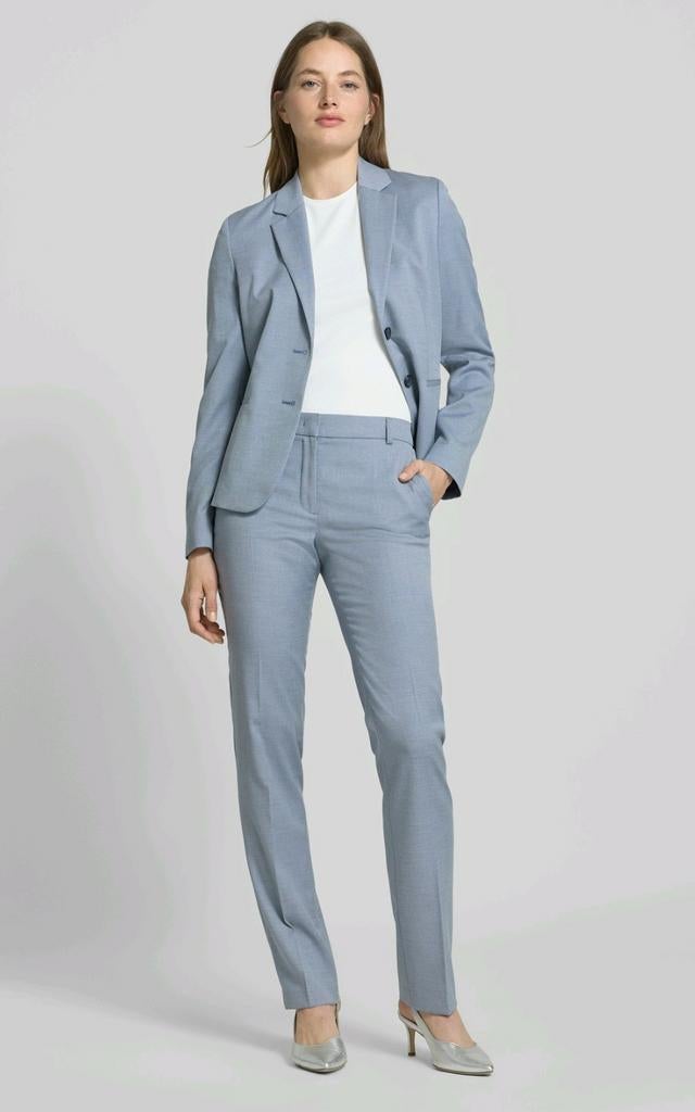 Tweedelig damespak Peek & Cloppenburg, Ophalen of Verzenden, Gedragen, Maat 38/40 (M), Blauw