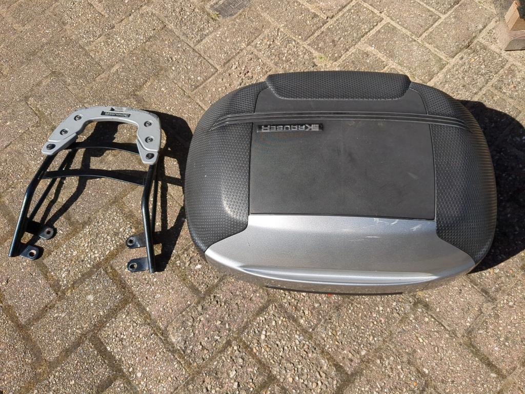 Krauser Top Koffer met bevestiging voor Honda VFR800, Motoren, Ophalen of Verzenden, Gebruikt
