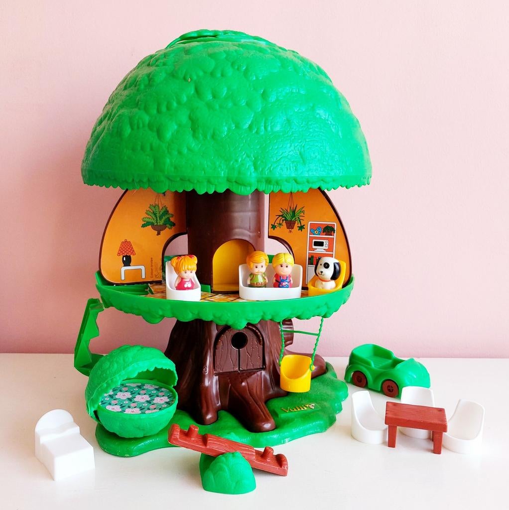 Vulli Magische Speelboom - Jubileum heruitgave - opgeknapt, Ophalen of Verzenden, Gebruikt, Poppenhuis